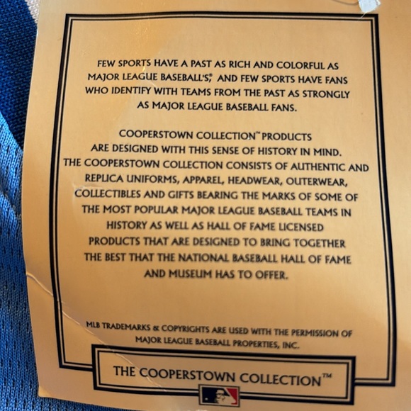 Cooperstown CUBS Jersey **NWT'S** Size Large - Picture 8 of 10